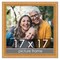 17x17 Museum-Quality Picture Frame with UV-Resistant Acrylic & Acid-Free Backing, Available in 4 Finishes - Gold, Silver, Bronze, and Black